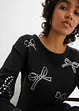Cropped trui met stras, BODYFLIRT boutique