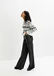 Imitatieleren Marlene Dietrich broek, RAINBOW