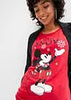 Shirt met Mickey Mouse-print en 3/4 mouwen, Disney