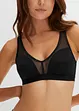 Bralette met mesh en gerecycled polyamide, bpc bonprix collection