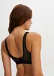 Bralette met mesh en gerecycled polyamide, bpc bonprix collection