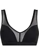 Bralette met mesh en gerecycled polyamide, bpc bonprix collection