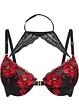 Voorgevormde beugel bh met sluiting voorop en afneembaar accessoire, BODYFLIRT