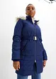 Gewatteerde jas met riem, bonprix