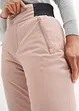 Outdoor thermo skibroek met high waist en comfortband, waterdicht, straight, bpc bonprix collection