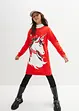 Sweatjurk met winterprint, bonprix