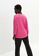 Sportshirt met mesh en 3/4 mouwen, sneldrogend, bonprix