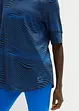 Sportshirt met halflange mouwen (set van 2), sneldrogend, bonprix