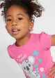 Meisjes T-shirt van puur biologisch katoen ( set van 2), bonprix