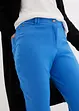 Bengaline stretch broek met verstelbare band, flared, bonprix