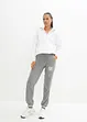 Sweatpants met ritszakken, bonprix