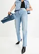 Wide leg stretch jeans, high waist, bonprix