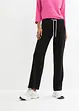 Jersey broek met biologischi katoen en stretch, bonprix