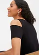 Shirt met stras en cut-outs, BODYFLIRT