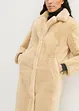 Lange, oversized jas van imitatiebont met reverskraag, bpc bonprix collection