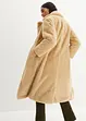 Lange, oversized jas van imitatiebont met reverskraag, bpc bonprix collection