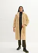 Lange, oversized jas van imitatiebont met reverskraag, bpc bonprix collection