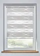 Duo rolgordijn van jacquard, tweekleurig, bonprix