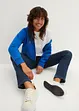 Stretch jeans mid waist, straight, bonprix