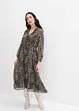 Chiffon maxi jurk met cut-outs, bpc selection