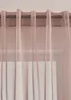 Transparant, effen gordijn (1 stuk), bonprix