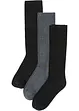 Kniekousen (3 paar) met ribstructuur, bpc bonprix collection