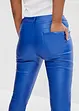 Imitatieleren flared broek, RAINBOW