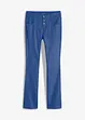 Imitatieleren flared broek, RAINBOW