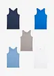 Hemd met zacht katoen (set van 5), bonprix