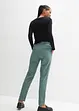 Stretch chino met comfortband en opgerolde pijpen, bonprix