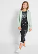 3/4 legging met biologisch katoen, bonprix