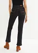 Mid waist stretch jeans, straight, bonprix