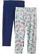 Capri legging met biologisch katoen (set van 2, bonprix