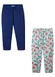 Capri legging met biologisch katoen (set van 2, bonprix
