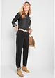 Mom jeans mid waist, long, bonprix