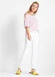 Mom jeans mid waist, long, bonprix