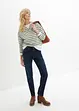 Stretch boyfriend jeans, mid waist, bonprix