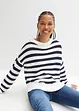 Boxy trui in ajour, bonprix