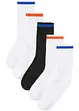 Tennissokken (5 paar), bpc bonprix collection