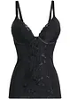 Corrigerende top met voorgevormde cups, medium corrigerend, bonprix