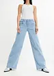 Wijde jeans met siernaden, RAINBOW