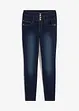 High waist skinny jeans met lange knoopsluiting, bonprix