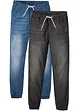 Regular fit instapjeans (set van 2), straight, RAINBOW