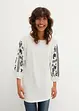 Longshirt met printed mouwen, bonprix