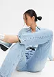 Straight jeans met high waist, low stretch, bonprix