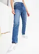 Straight jeans met high waist, low stretch, bonprix
