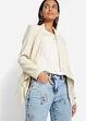 Jeans met bloemenborduursel, bonprix