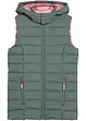 Meisjes bodywarmer met capuchon, bonprix