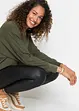 Longshirt en top in een viscosemix, bonprix