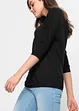 Oversized shirt in een viscosemix, bonprix